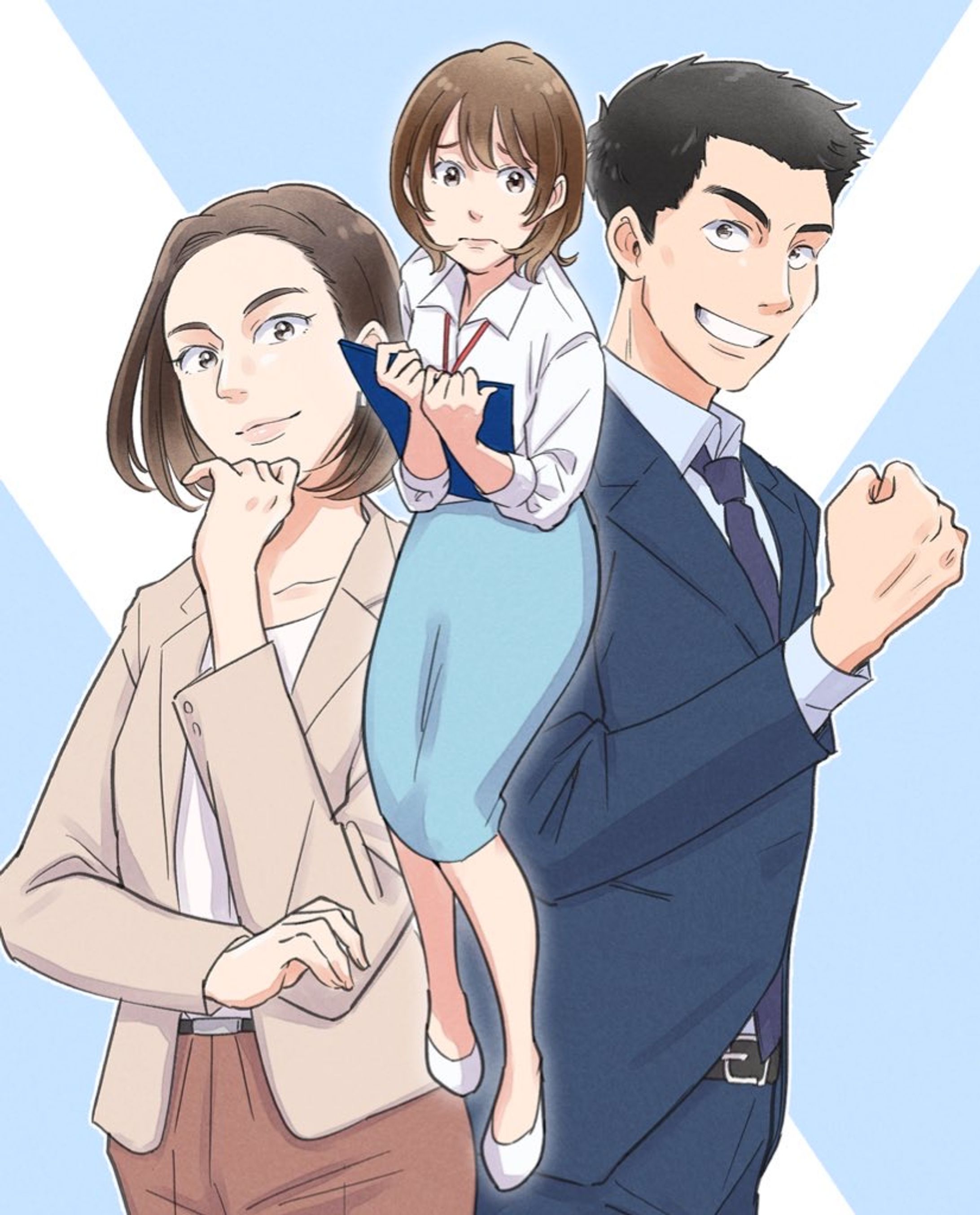 企業内研修用 コンプライアンス周知漫画-1