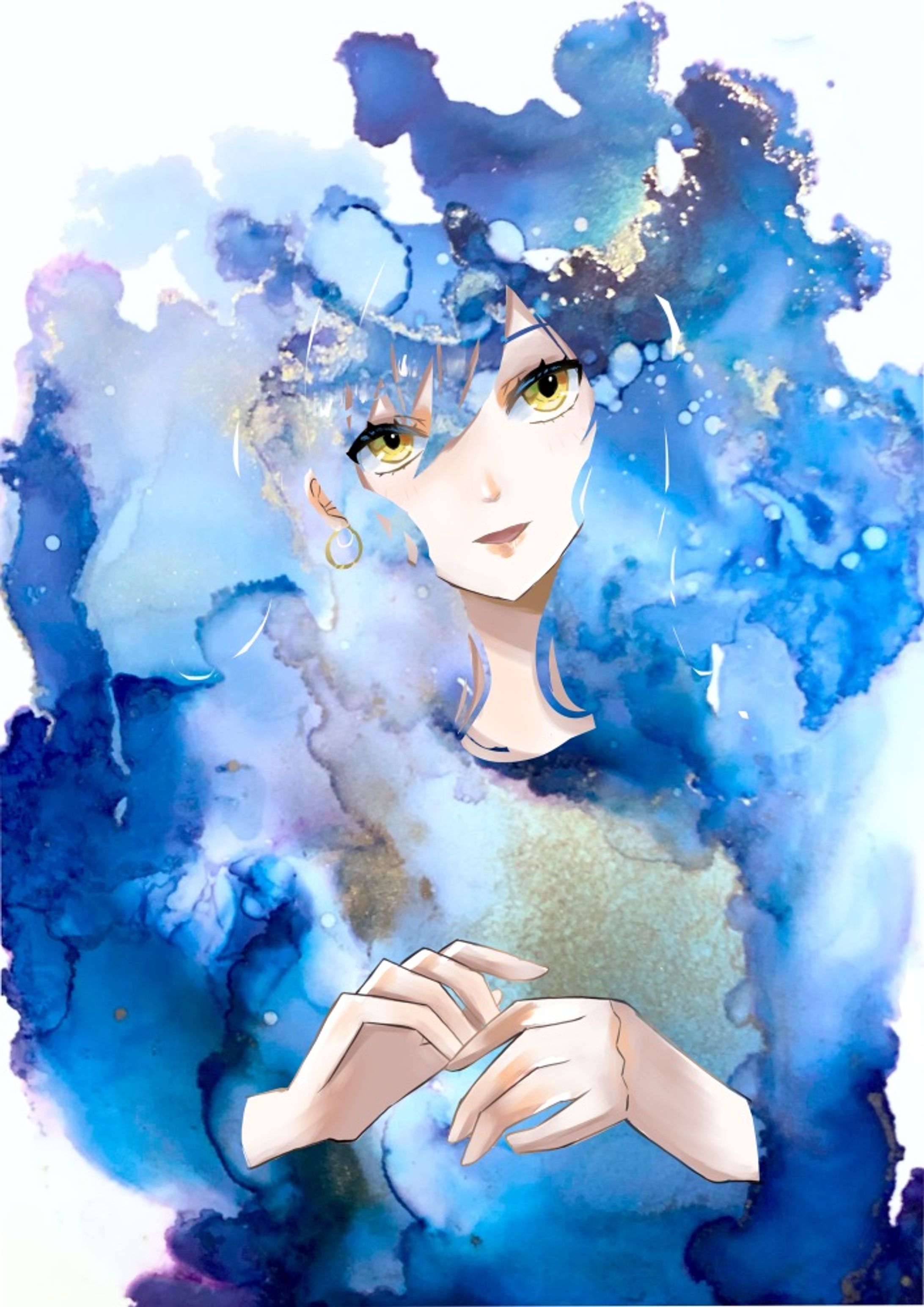 水彩風(water color)イラスト-1