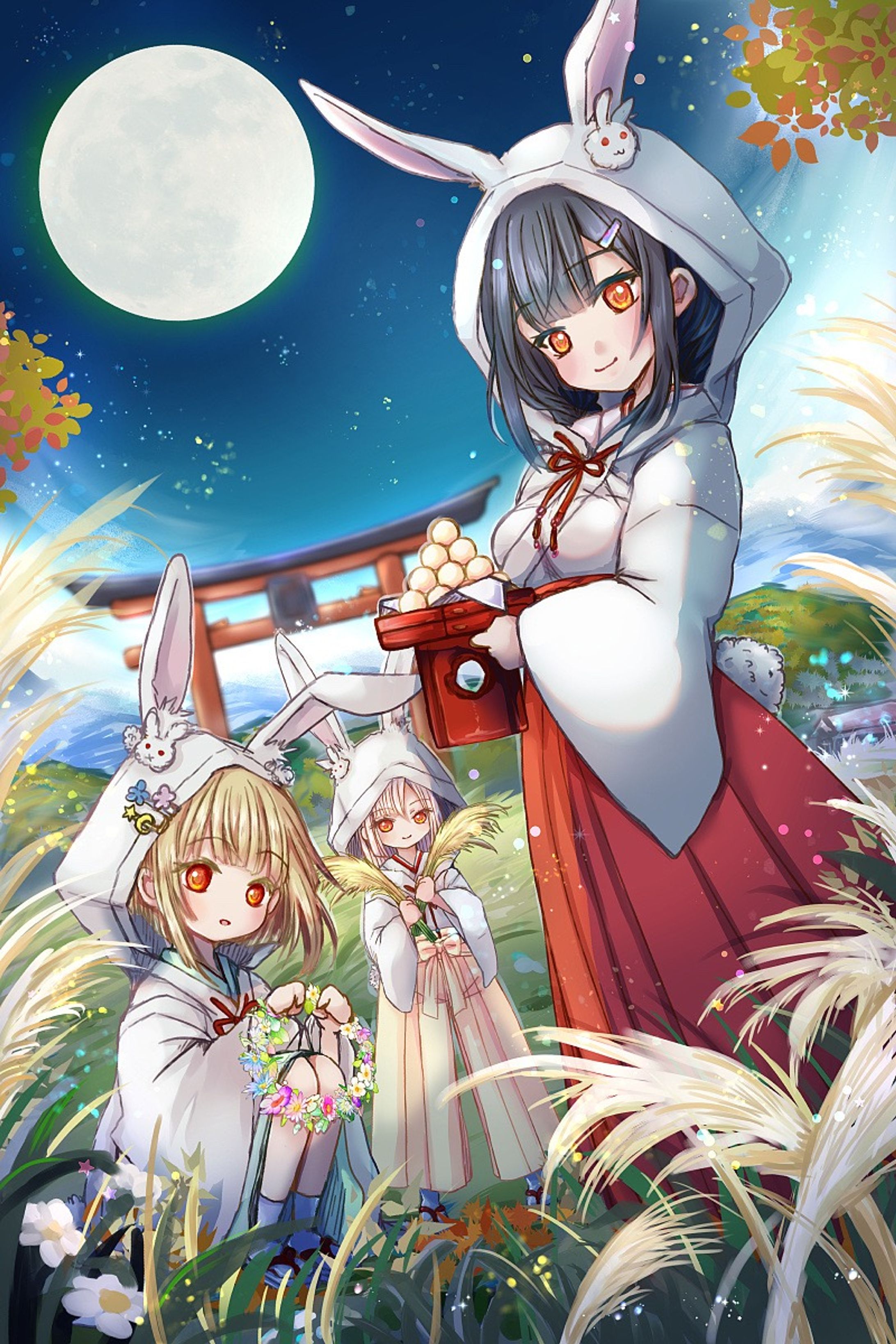 神在月にお月見を-1