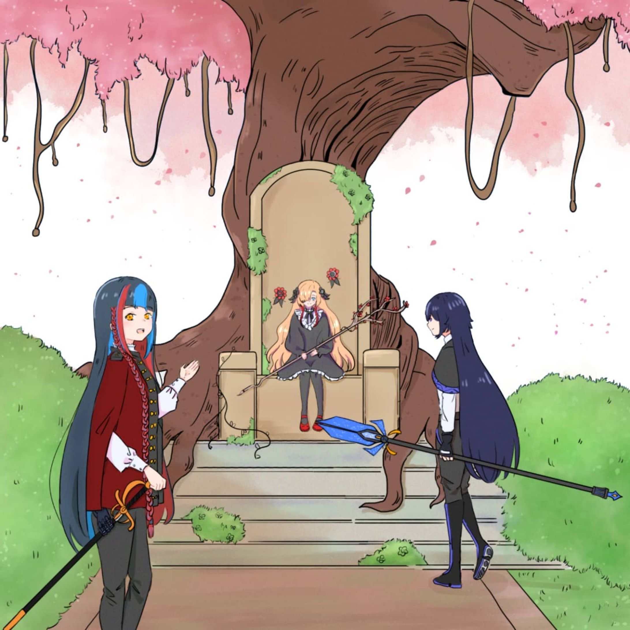 VWP fantasy ft. Harusaruhi, Koko and Isekaijoucho
.
.
.
#illust #art #illustration #digitalart #VWP #kamitsubaki_studio #isekaijoucho #koko #harusaruhi #ibispaintx #artoninstagram #artistsoninstagram-1