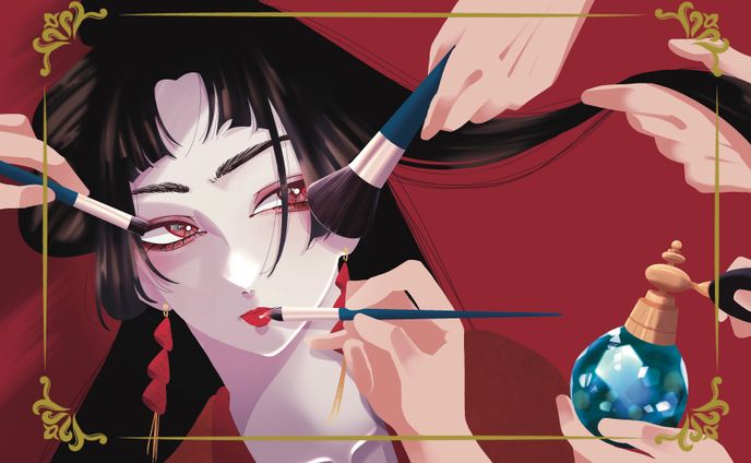 イラスト描き、恋愛