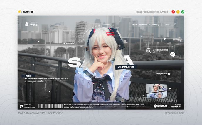 [Cosplayer] Sanya Kuzuha Nijisanji