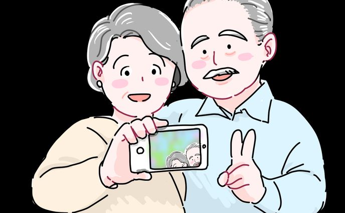 シンプルなイラスト