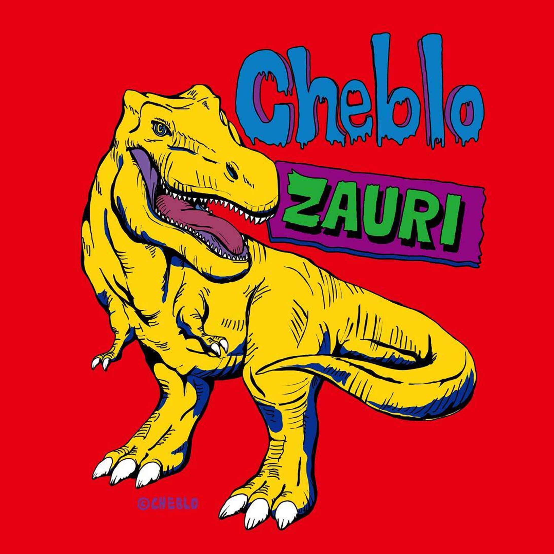 #ZAURI 
#恐竜
#CHEBLO-1