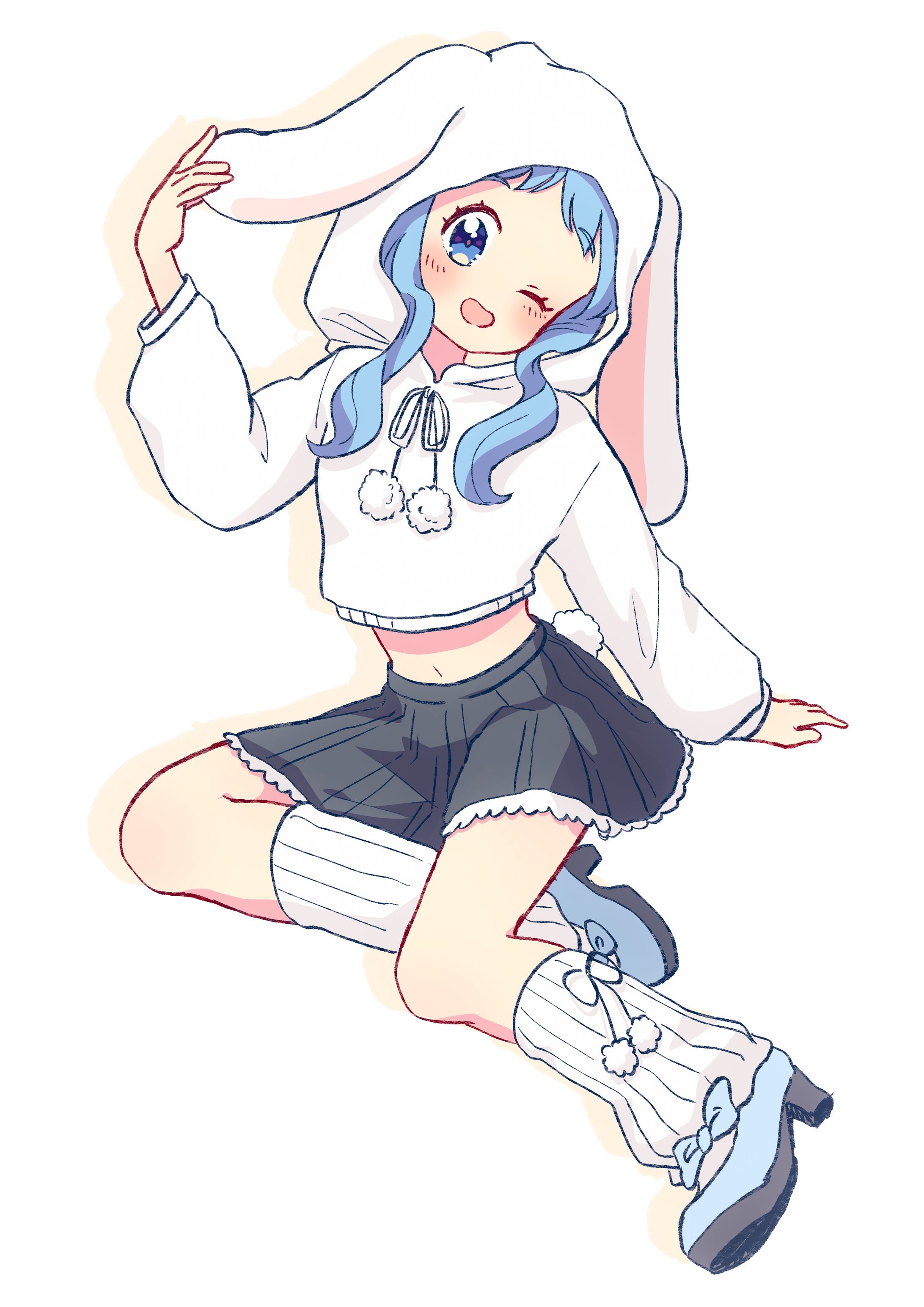 秋冬の女の子-1
