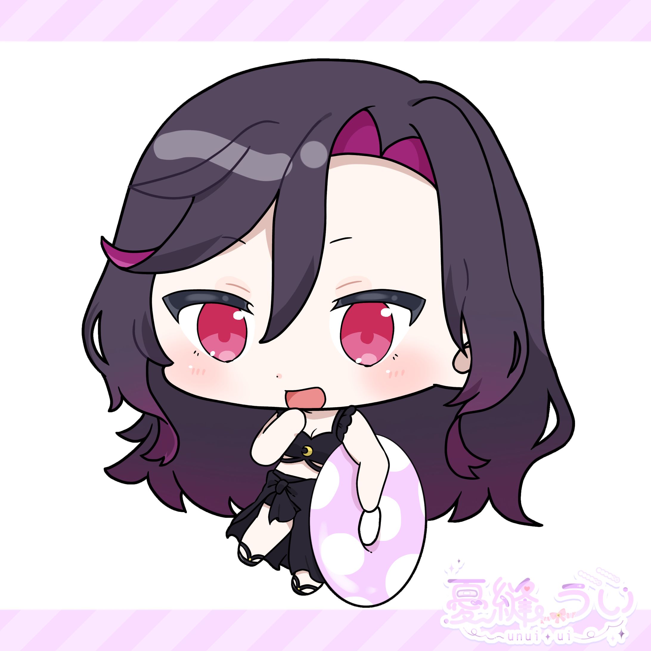 【SDイラスト制作】夜神月ひめか様-1