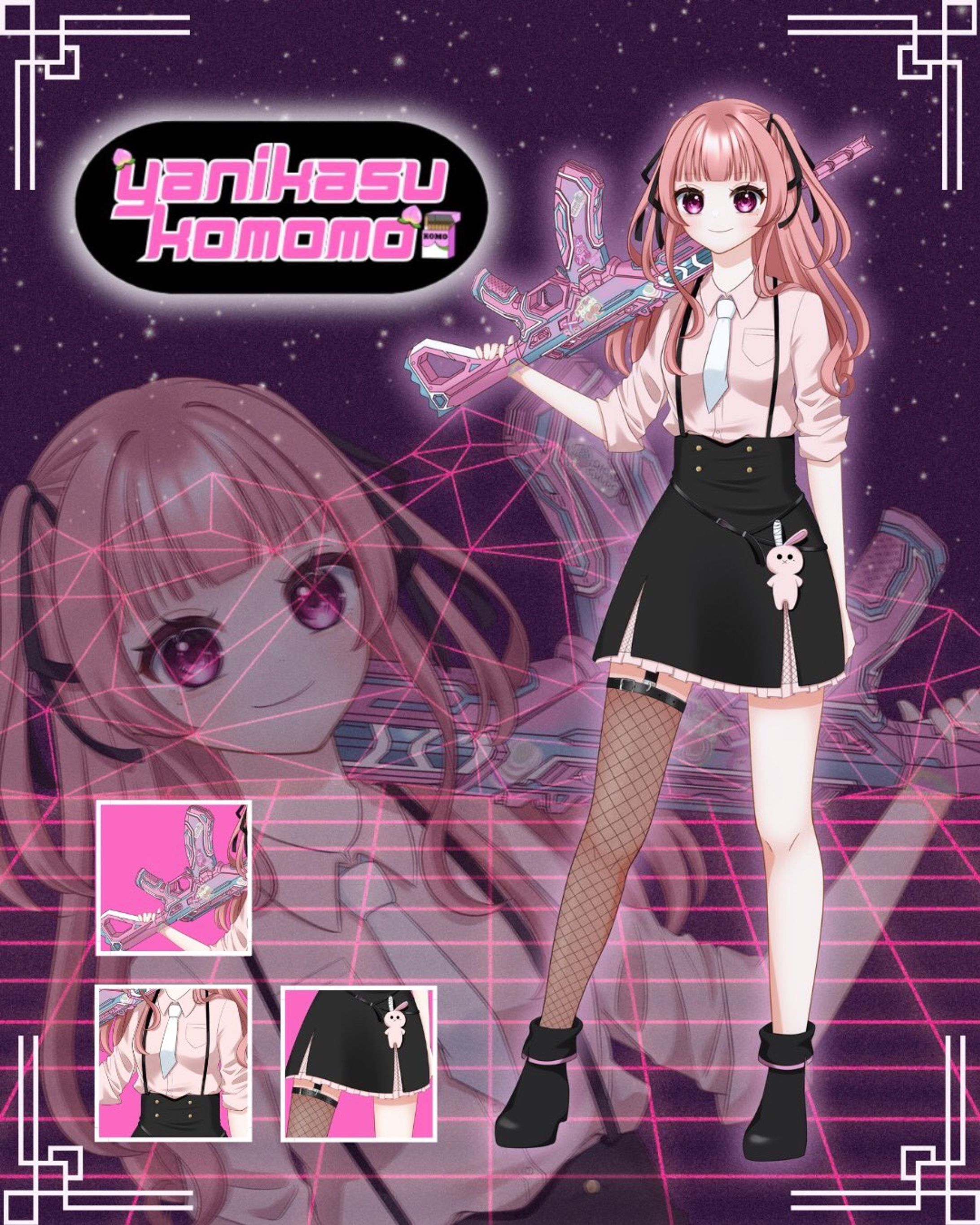 Vtuber　立ち絵紹介画像-1