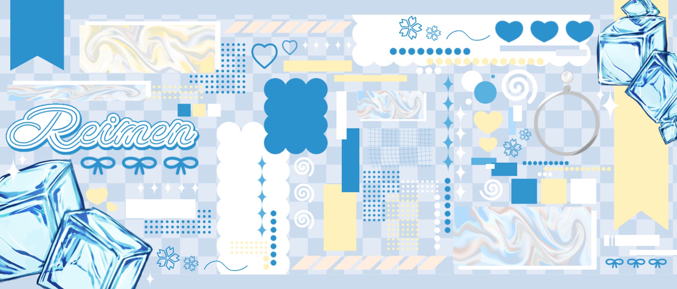 冷麺 様 IRIAM＆Xヘッダー 概念デザイン-1