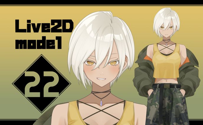 Live2Dモデル model 2