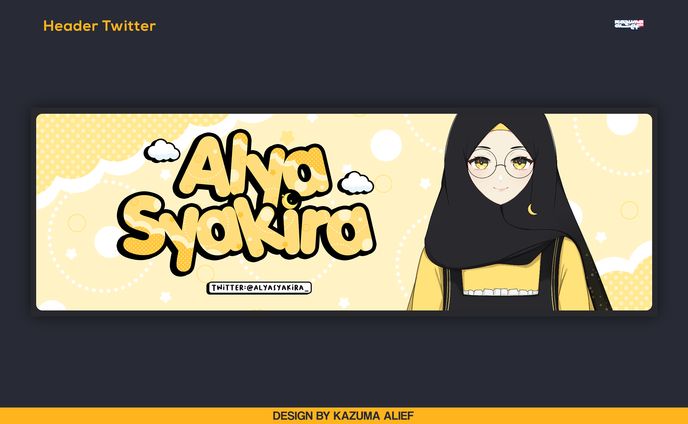 [Twitter Header] Alya Syakira