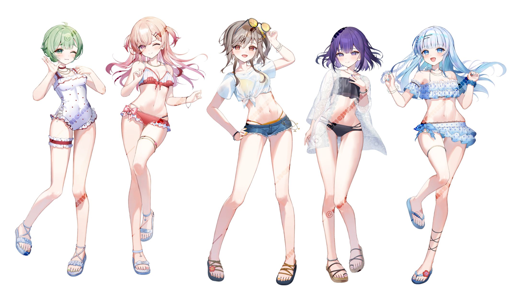 ぷろねぶ夏祭り2025  グッズイラスト-1