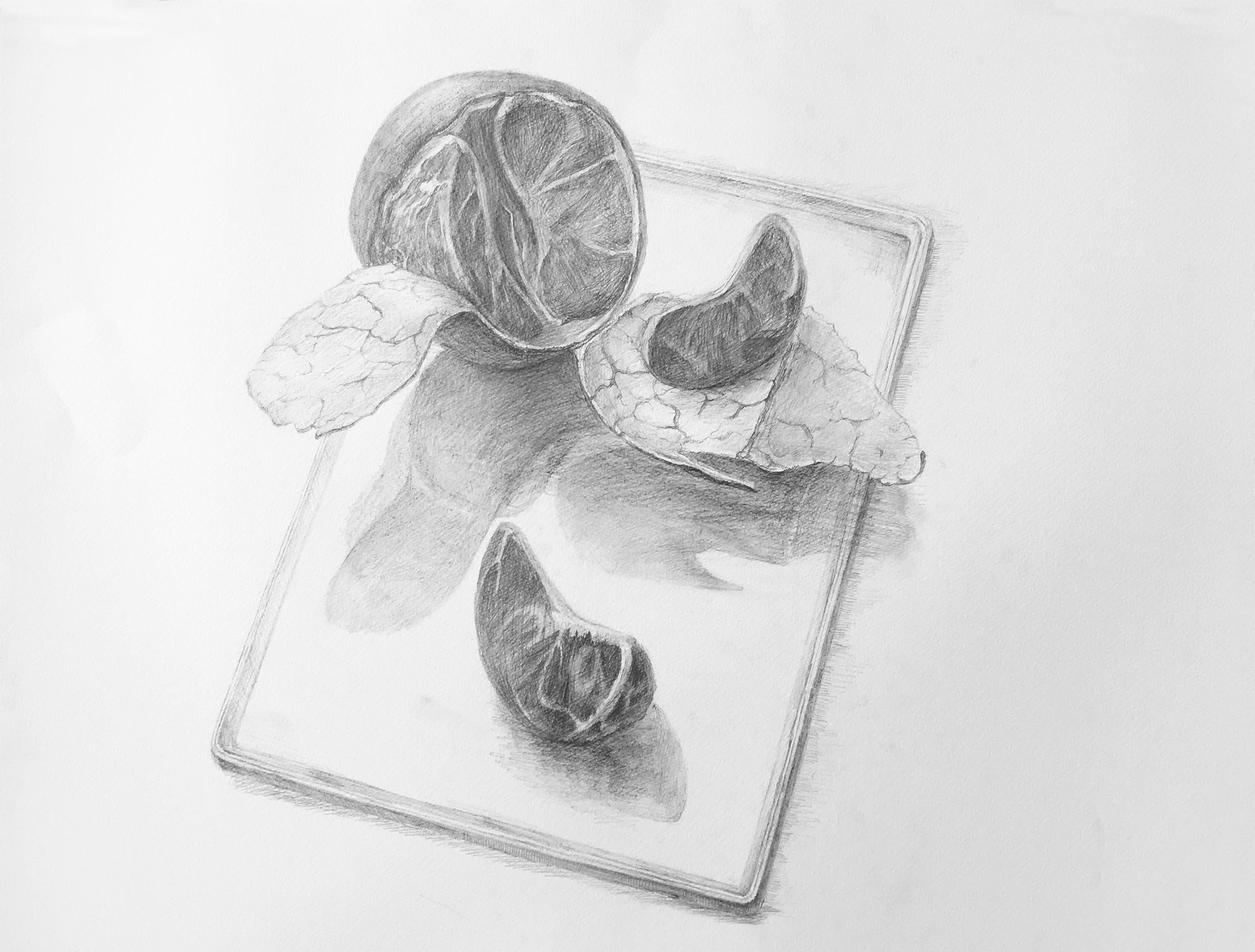 静物構成デッサン-1