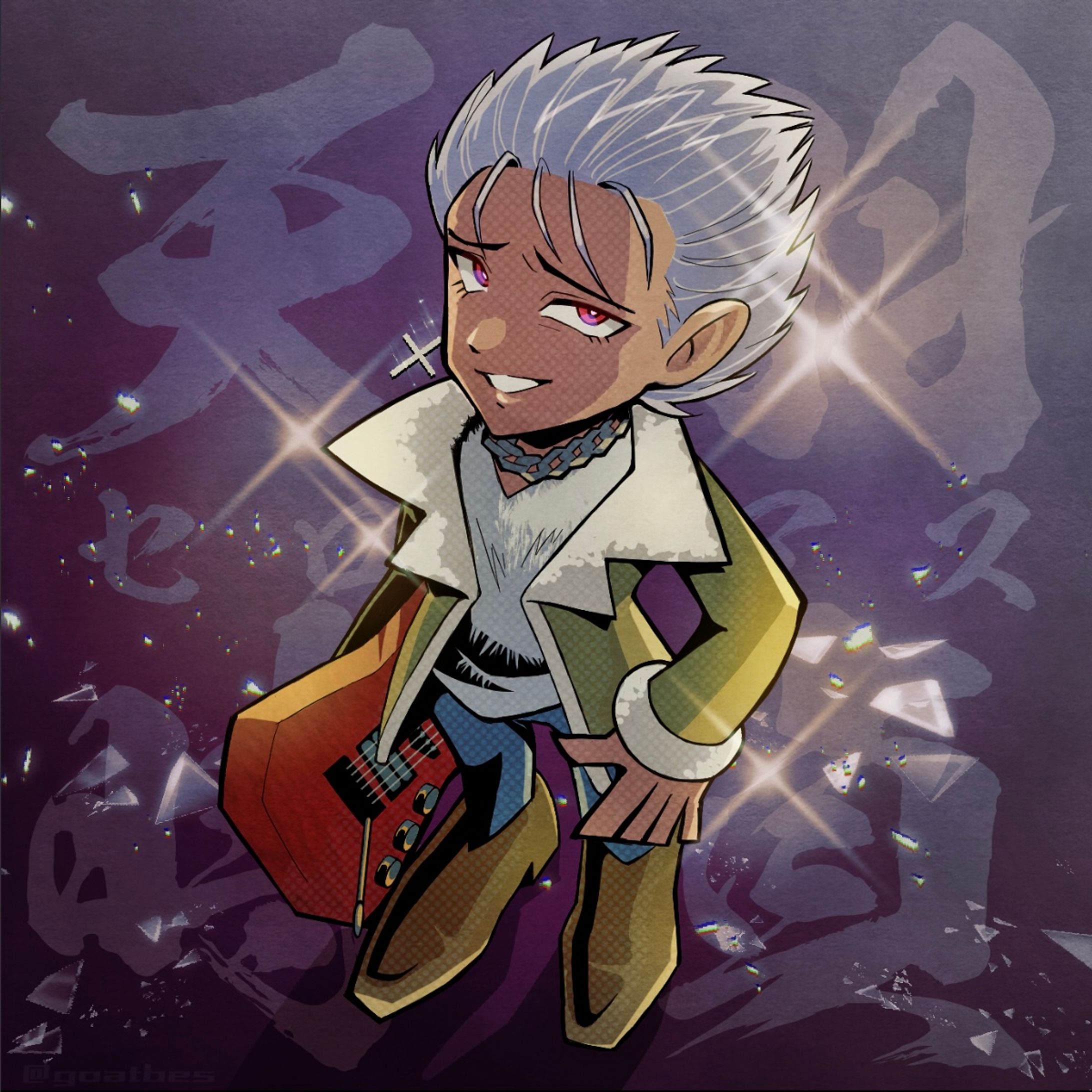 ファンアート 特攻の拓 天羽時貞
