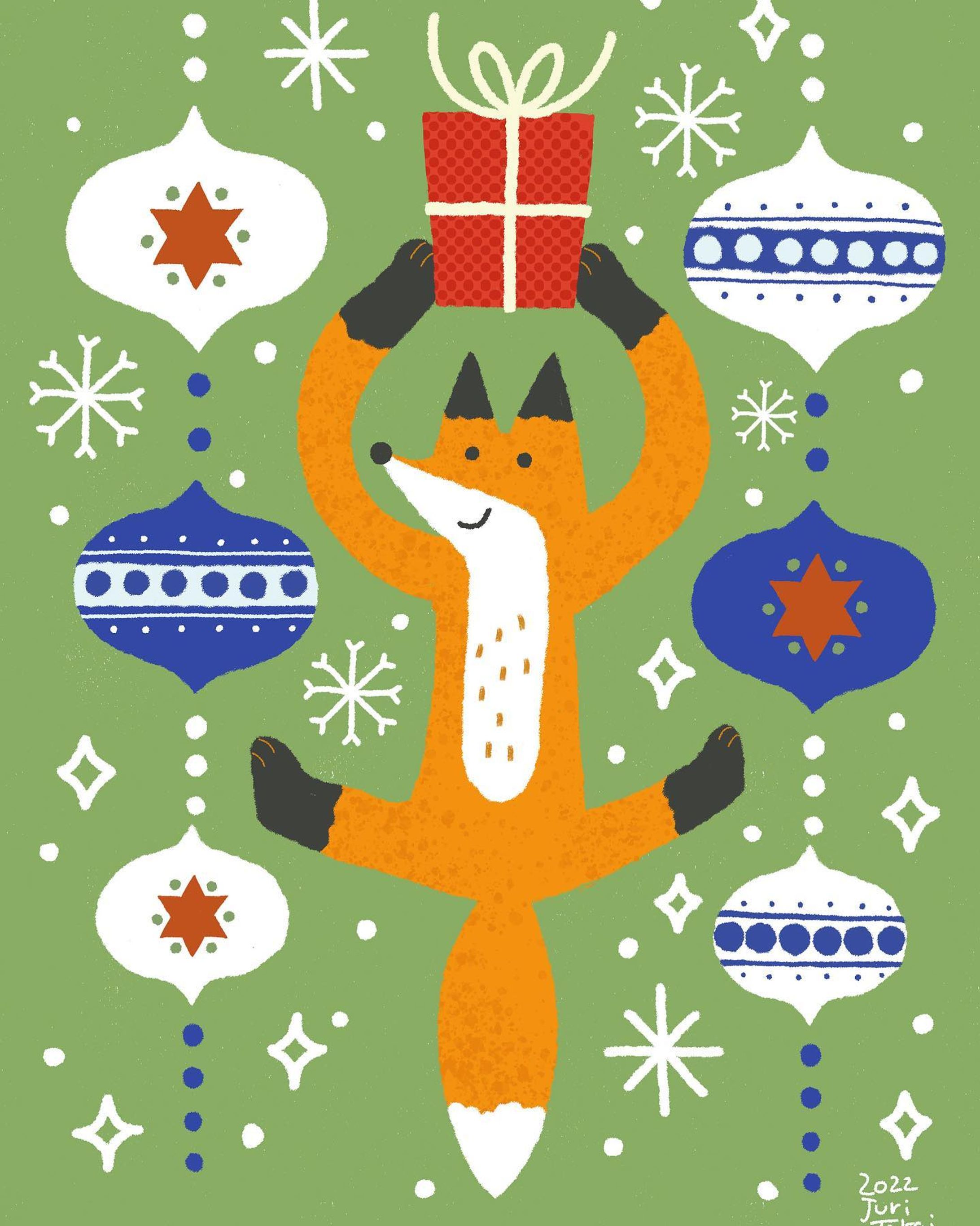 キツネとクリスマス

クリスマスイラスト、
のろのろと出来てきてます。

イラストのお仕事受け付けています。
是非サンプルイラストをご覧下さい。

#photoshop #christmas 
#artwork #artofinstagram 
#fox #ornaments 
#digitalillustration #december 
#クリスマス #キツネ 
#イラストレーター #高井じゅり 
#イラスト #illustrationoftheday 
#creativity #femaleartist 
#kidlitart #kidlitillustration 
#kidlit-1