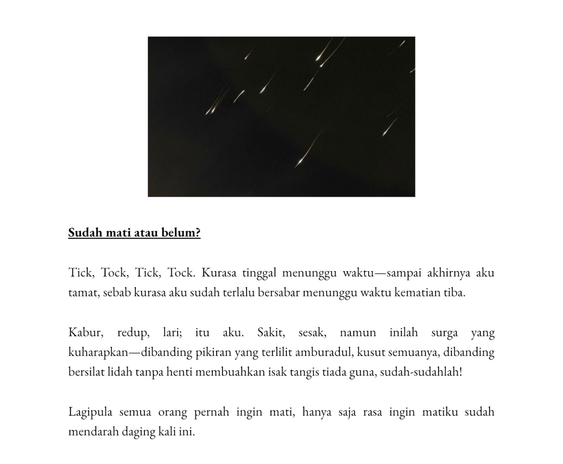 indonesian writings.-1