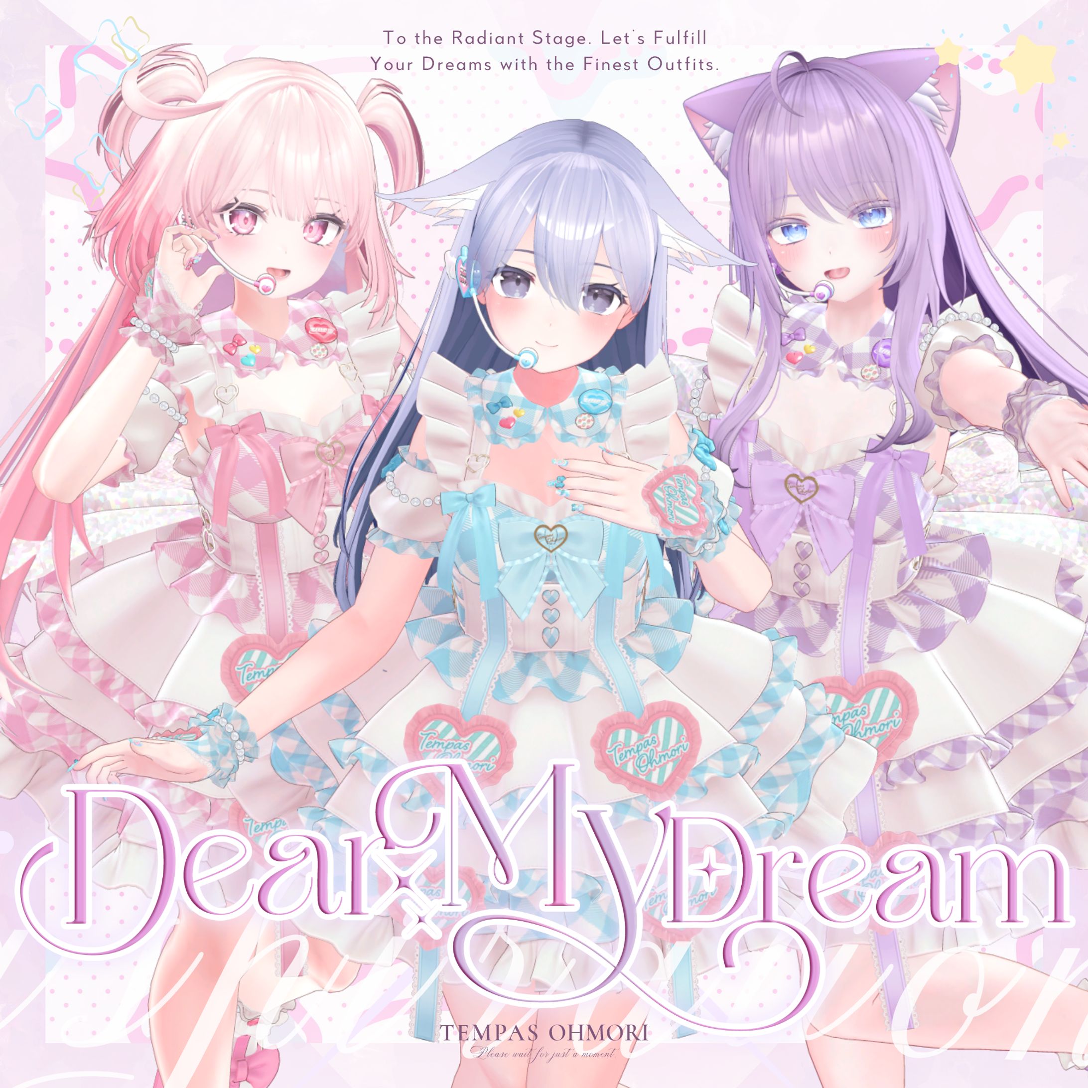 【3D制作】オリジナル衣装『Dear My Dream』-1
