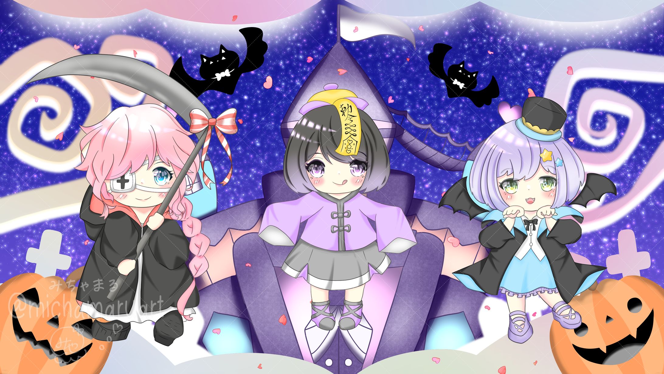 【MVイラスト】Mrs.Pumpkinの滑稽な夢 / Ortensia*  イラスト担当作品 -1