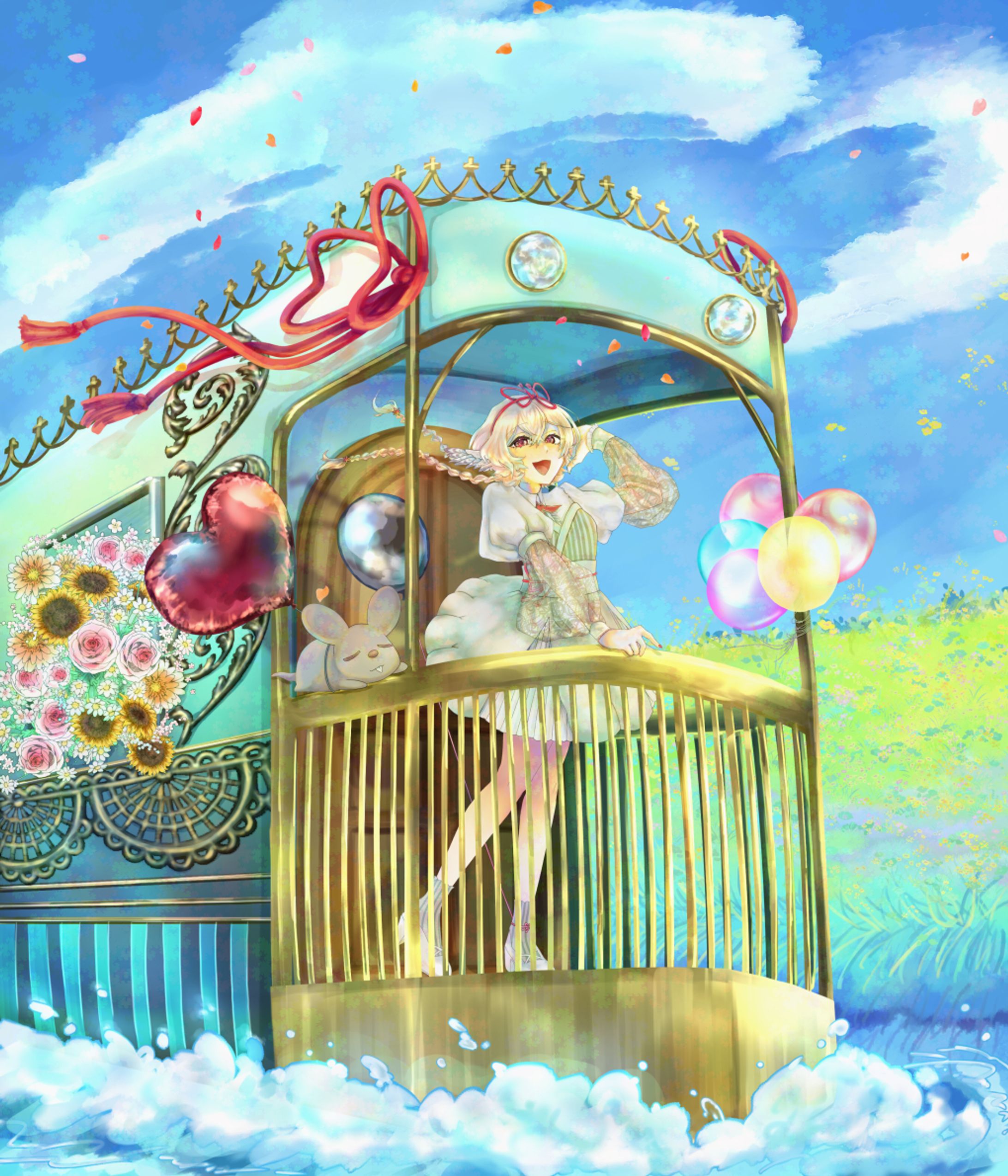 いろはにほしこさん配信１周年記念一枚絵-1