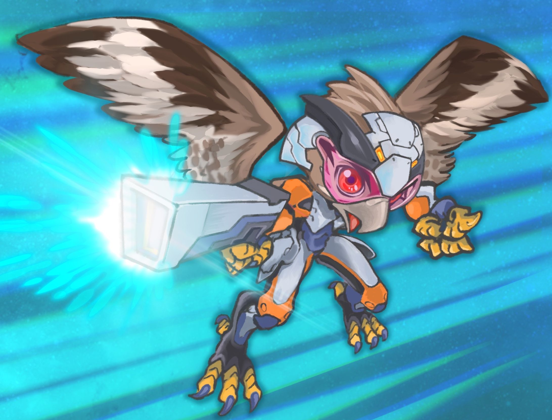 skeb納品物　ノスリ-1