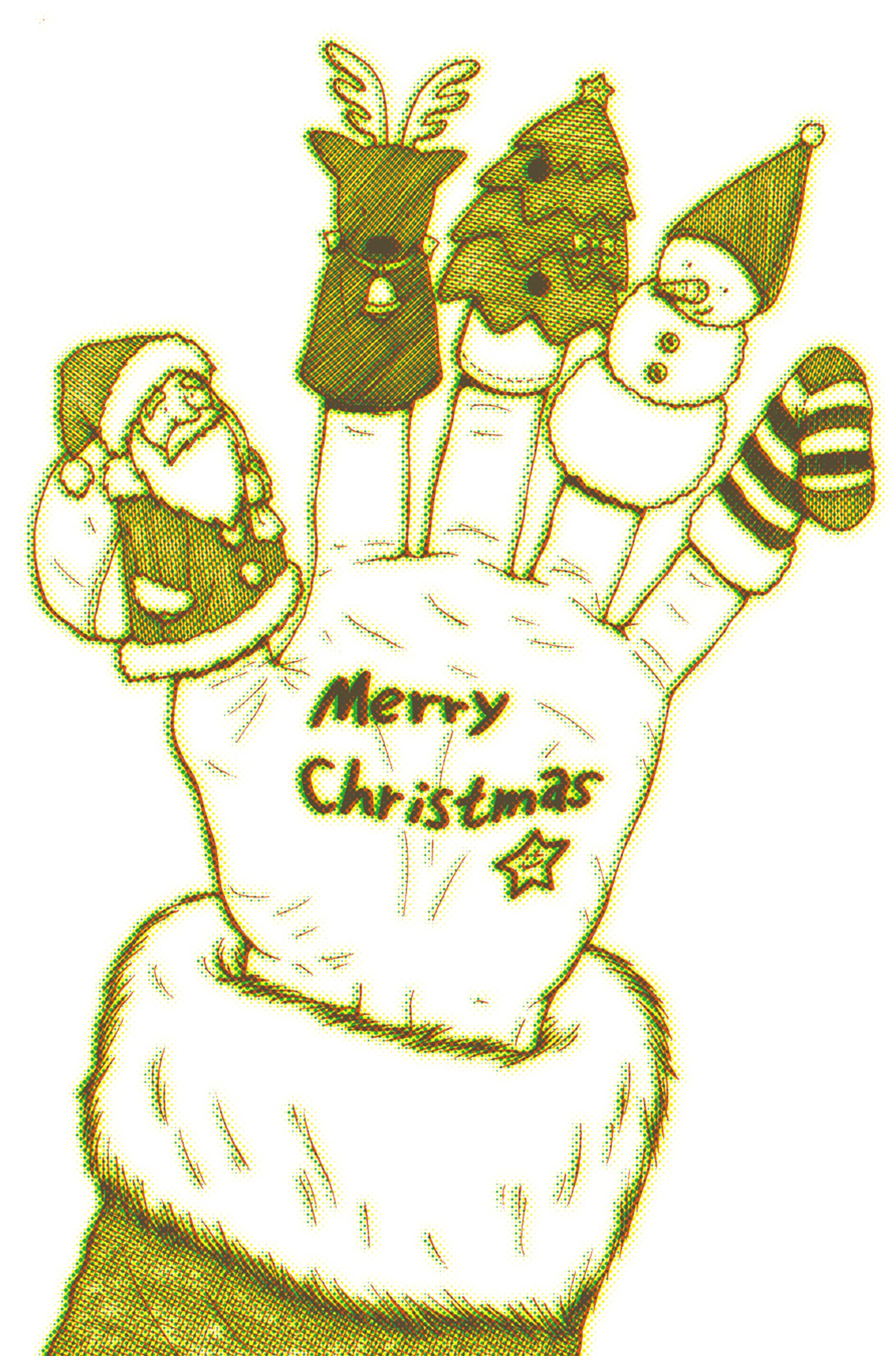 クリスマスのイラスト-1