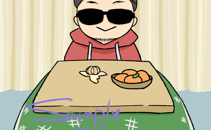 むたっち様配信背景用SDイラスト