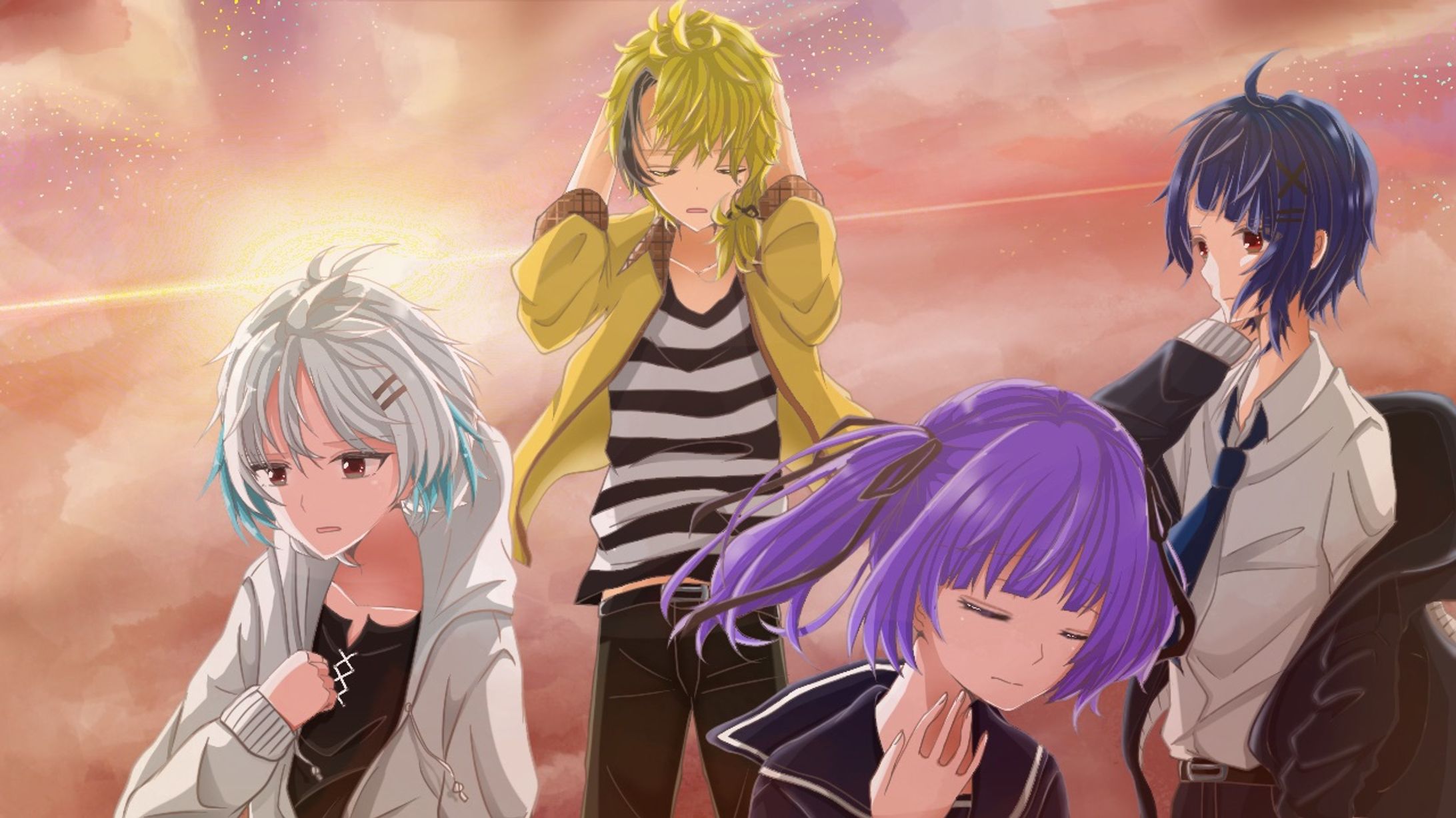 【差分あり】MVイラスト－アスノヨゾラ哨戒班【ご依頼】-1