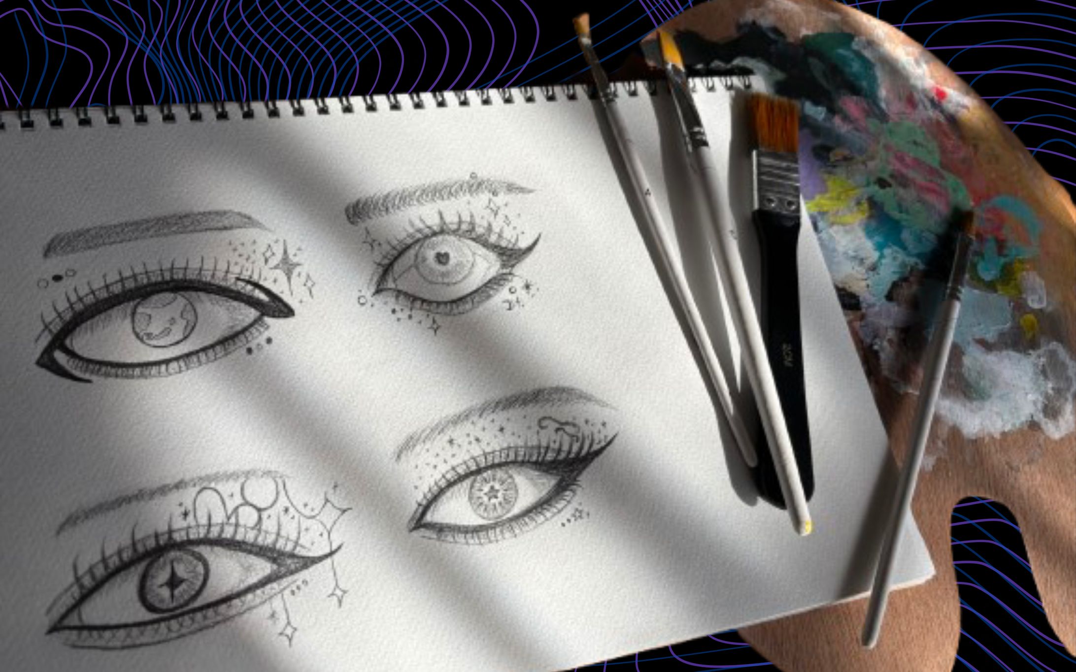 Eyes made of what you see.-1