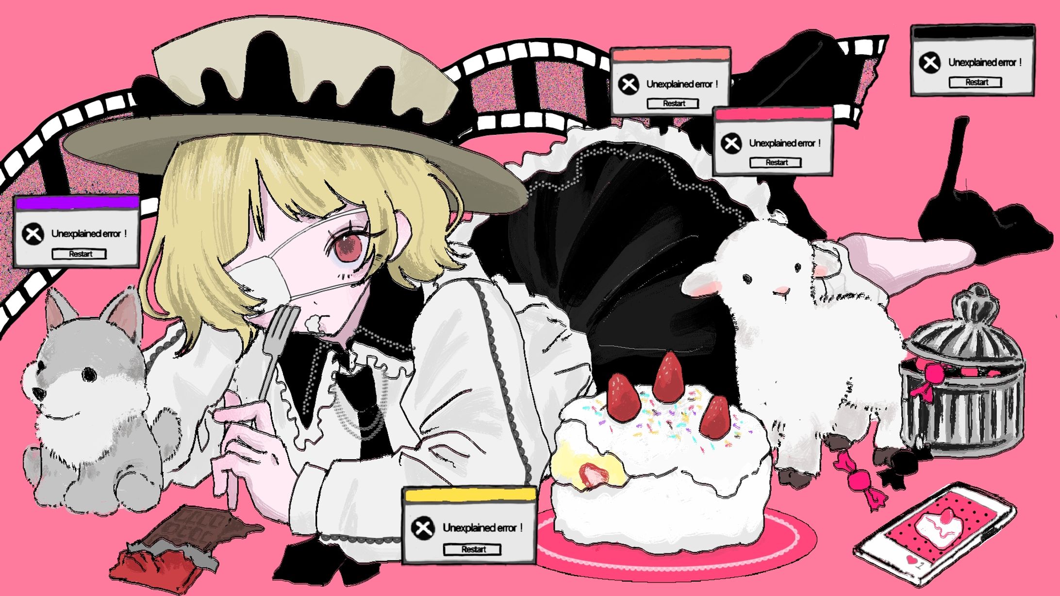 歌ってみた「ヒステリックナイトガール」／Caeki -1