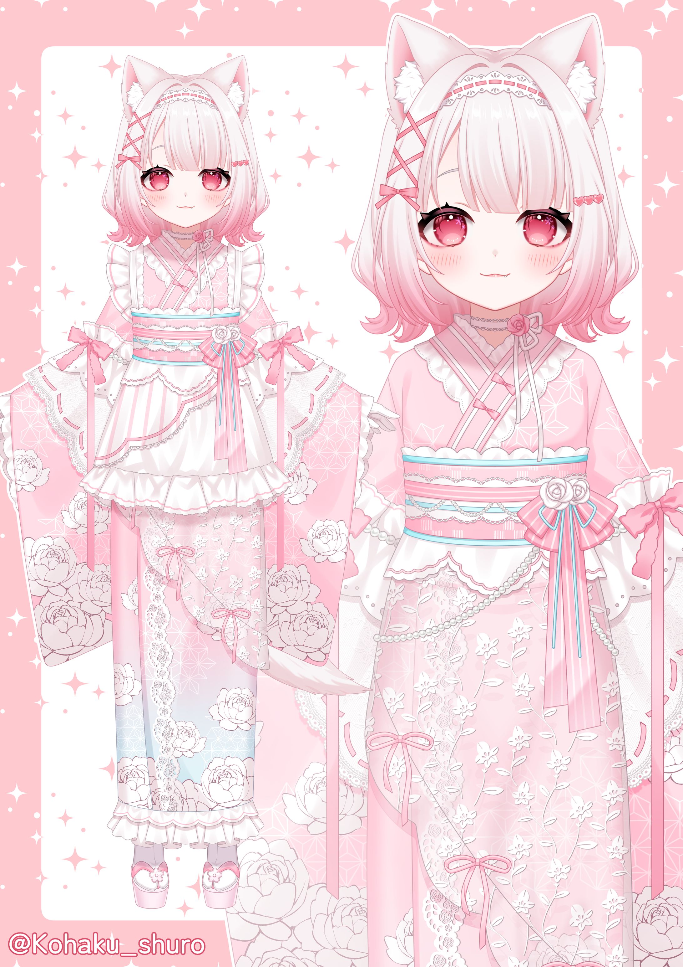 【ｵｰﾀﾞｰﾒｲﾄﾞ】狐白しゅろ様_新衣装-1
