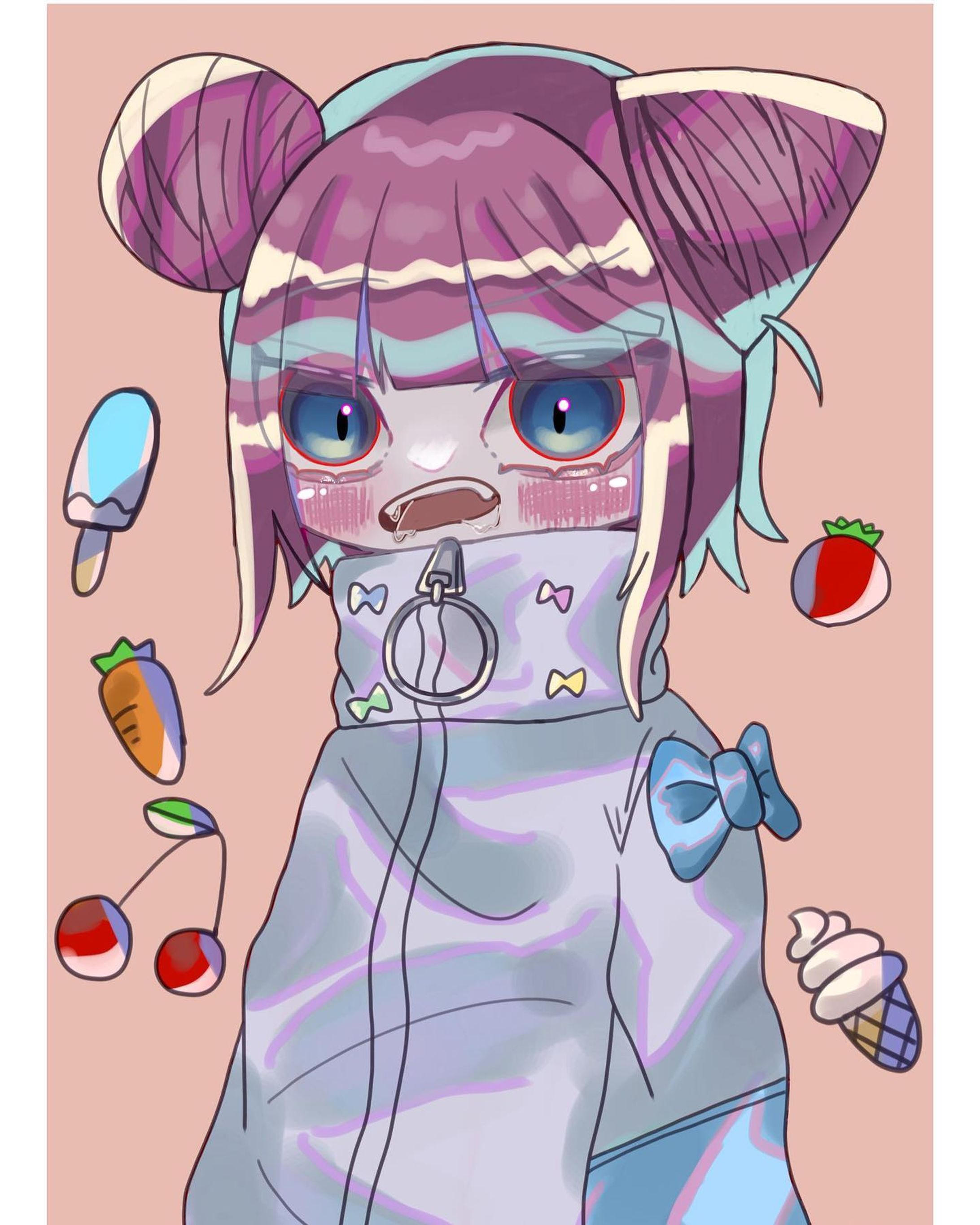 #イラスト #創作 #illustration #illust #desitalart-1