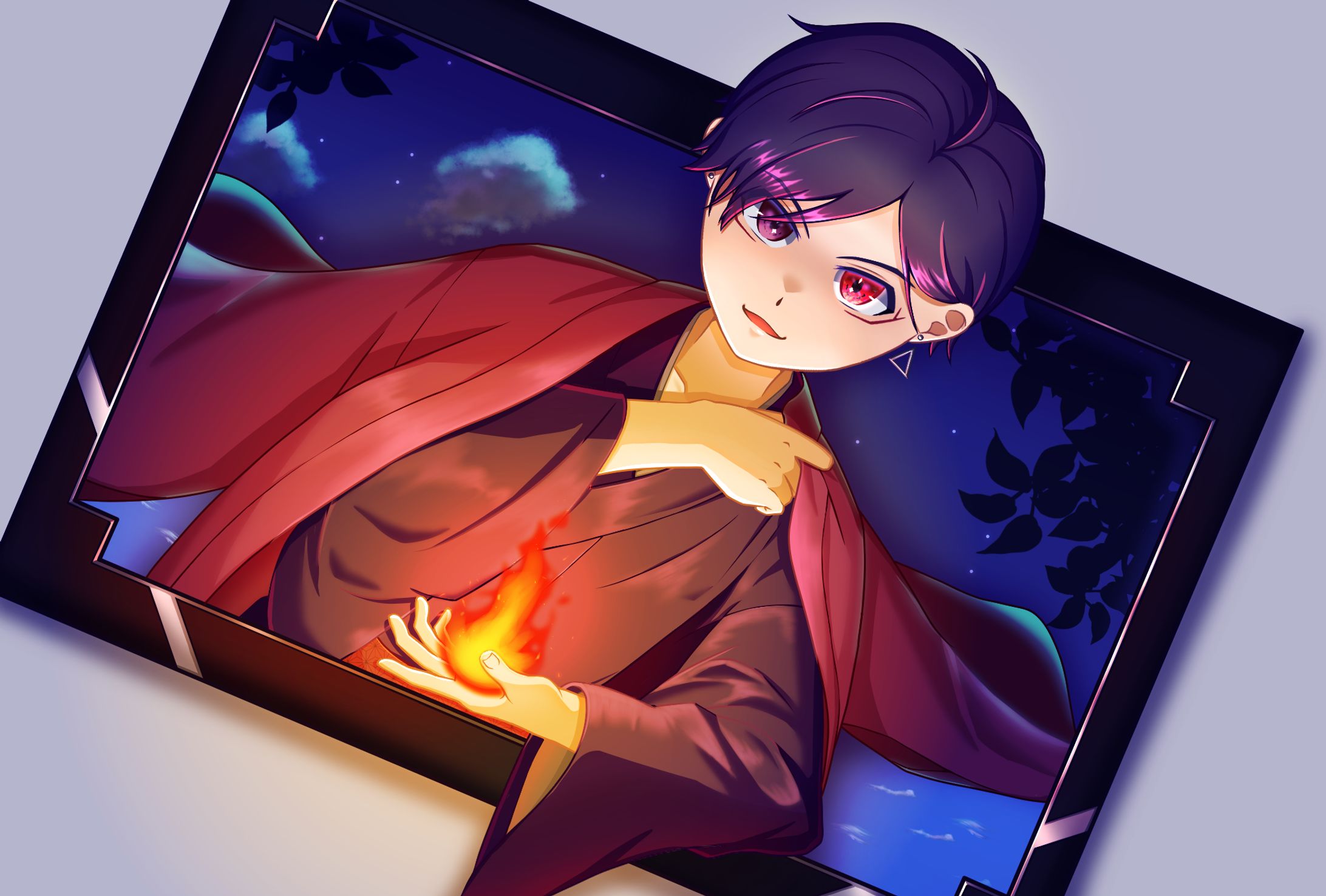 【OC】夜型　怪しさを感じる少年-1