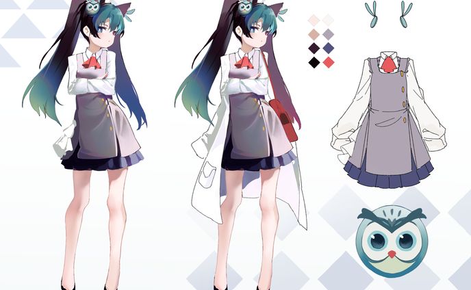 character reference sheet