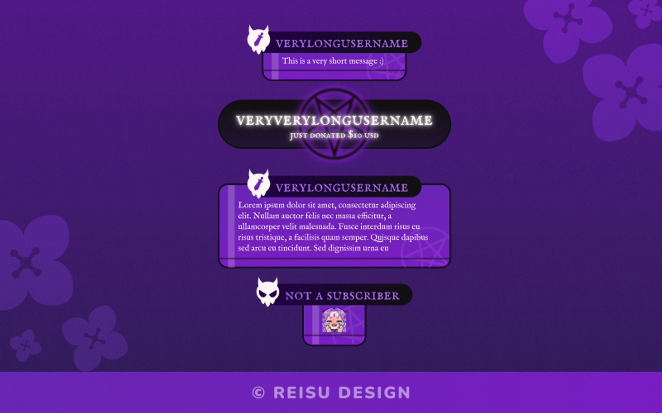 Chat Widget Design | Spectra Demonica-1