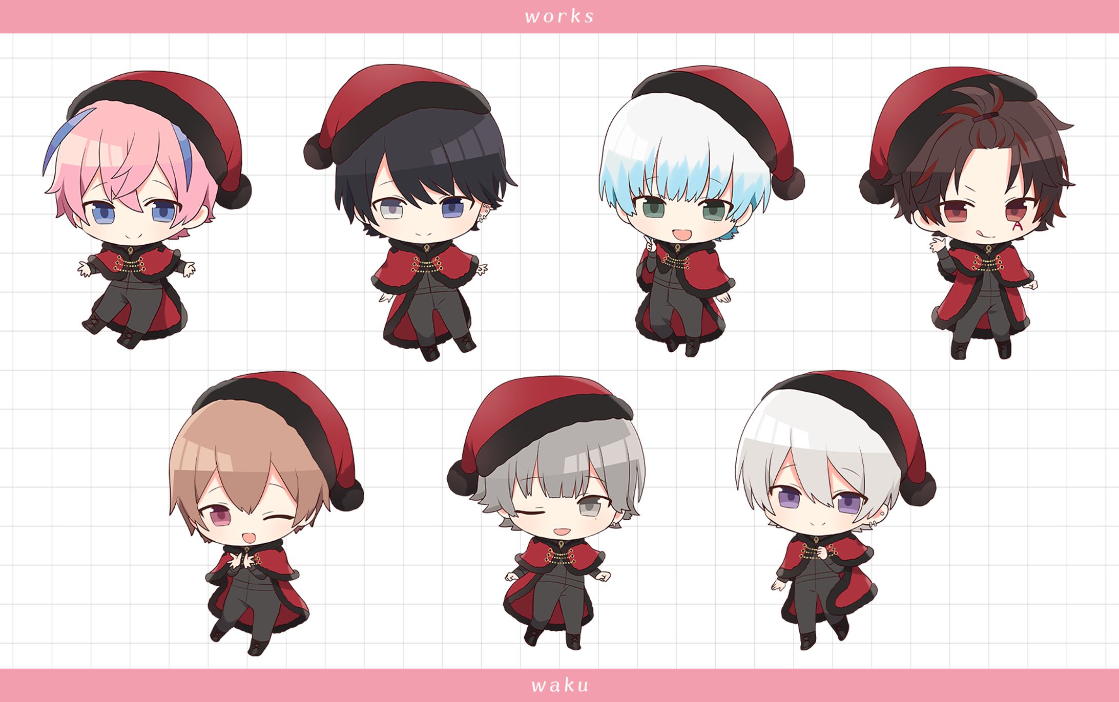 アルバノクス / クリスマスグッズイラスト-1