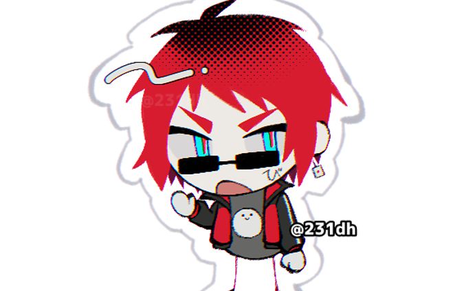 画風サンプル(デフォルメ)