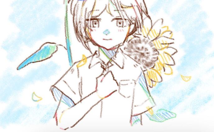 メモ帳らくがき🌻
 
 #イラスト  #イラストグラム  #イラストレーション  #illust  #illustragram  #illustration  #らくがき  #メモ帳ラクガキ  #夏 #ひまわり  #少年  #創作男子  #オリジナルイラスト  #originalart  #그림  #일러스트  #일러스트레이터