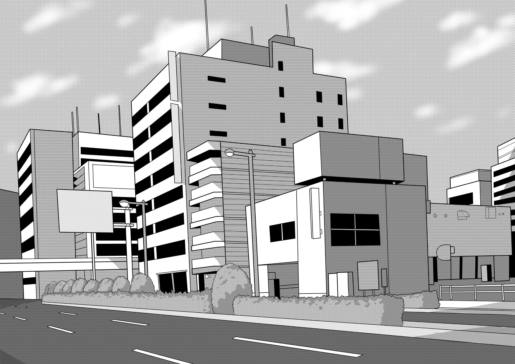漫画ネーム・背景作品-1