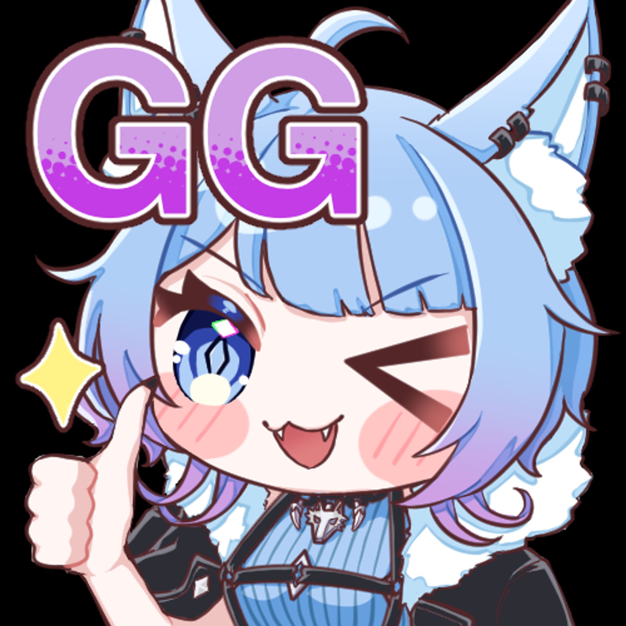 ご依頼絵：Twitch用スタンプ-1