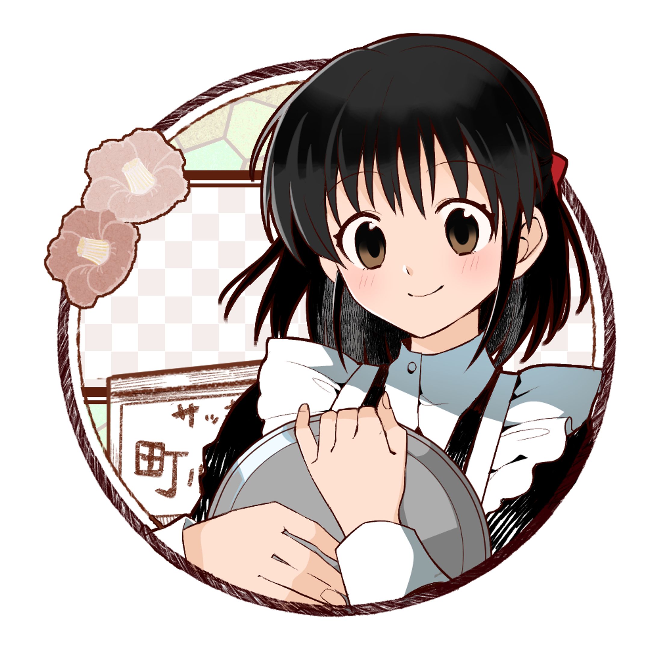 【顔だけシリーズ】椿-1