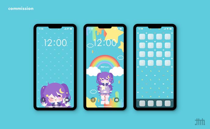デザイン、スマホ壁紙