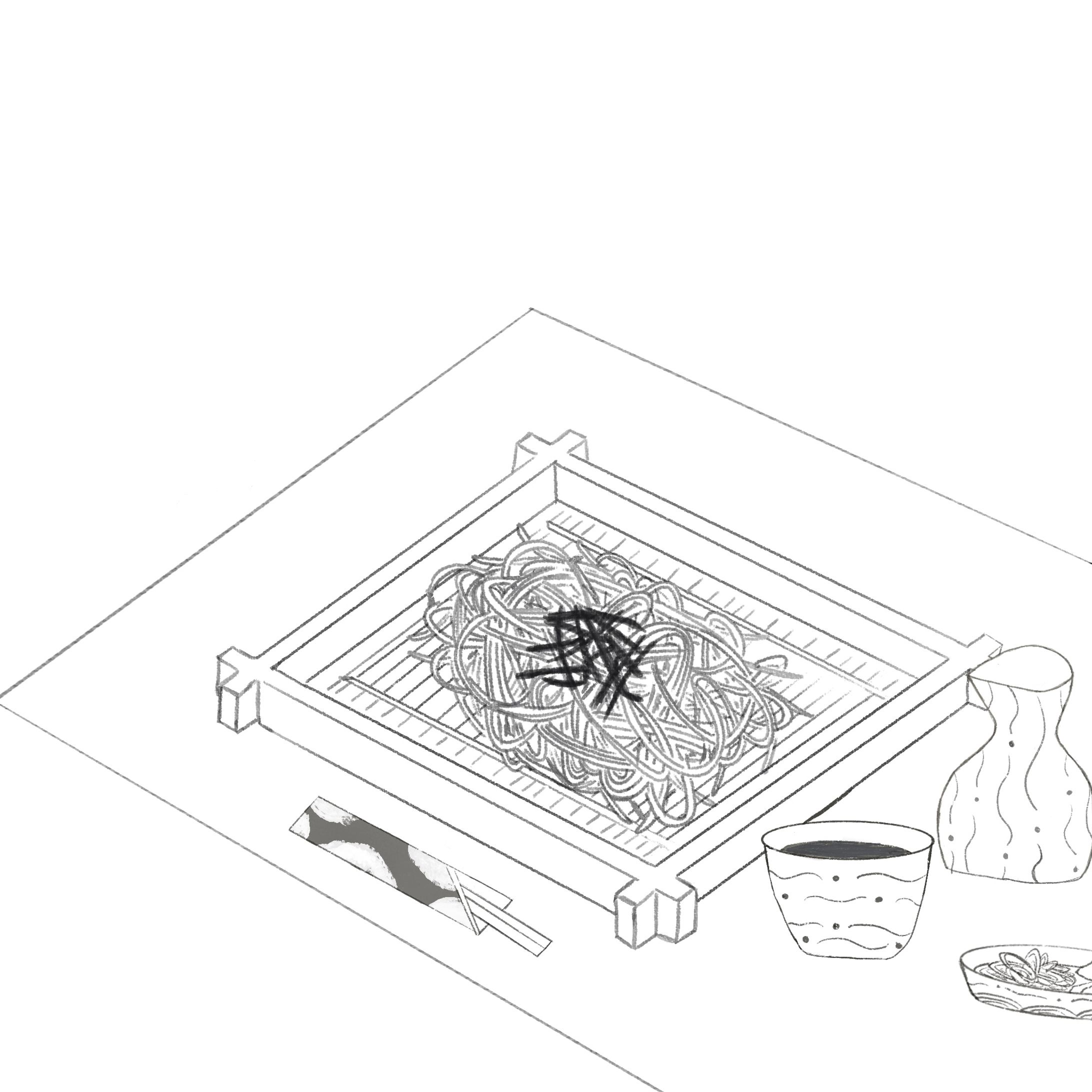 ざる蕎麦（デジタル）-1