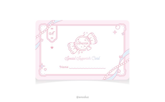 甘々あめ(AMELIA)様 / スペシャルサポーターカード