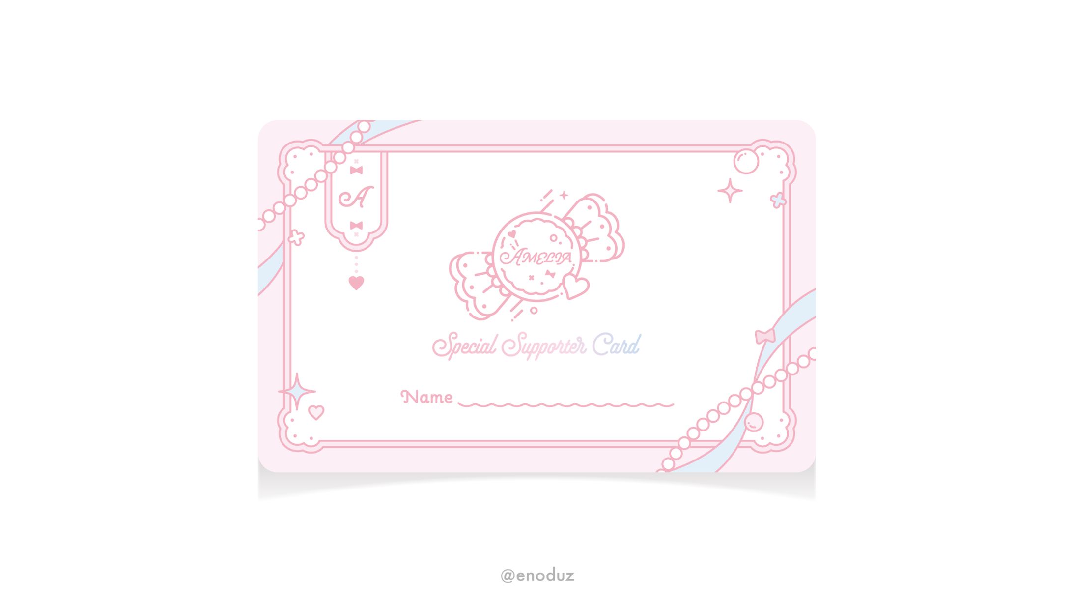 甘々あめ(AMELIA)様 / スペシャルサポーターカード-1