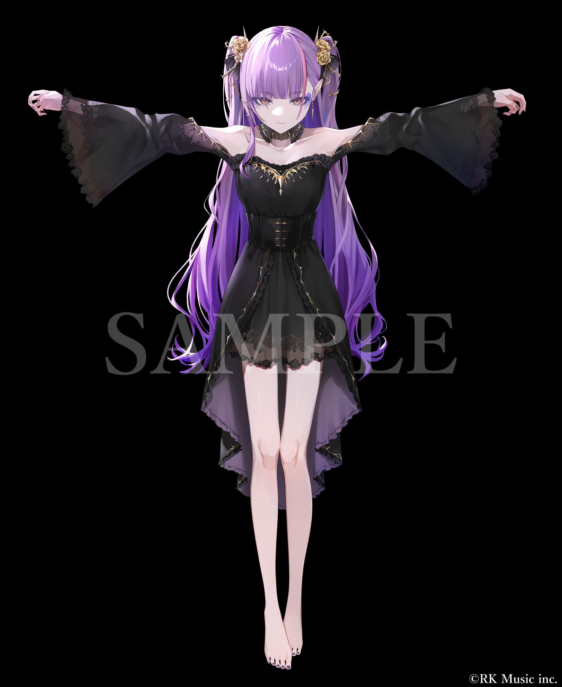 焔魔るり様/「棘宵」イラスト-1