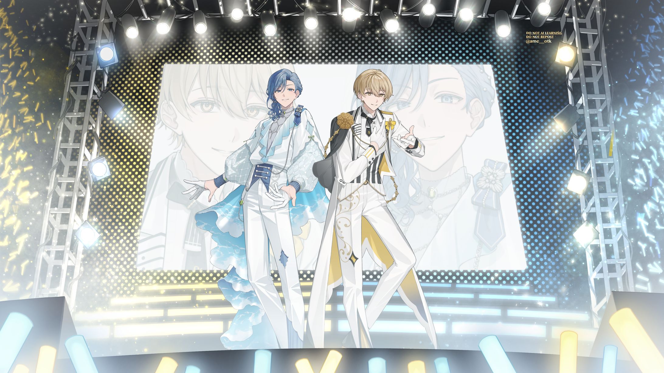 アオイカーメン様&Nanao様 ロメオMVイラスト 背景-1