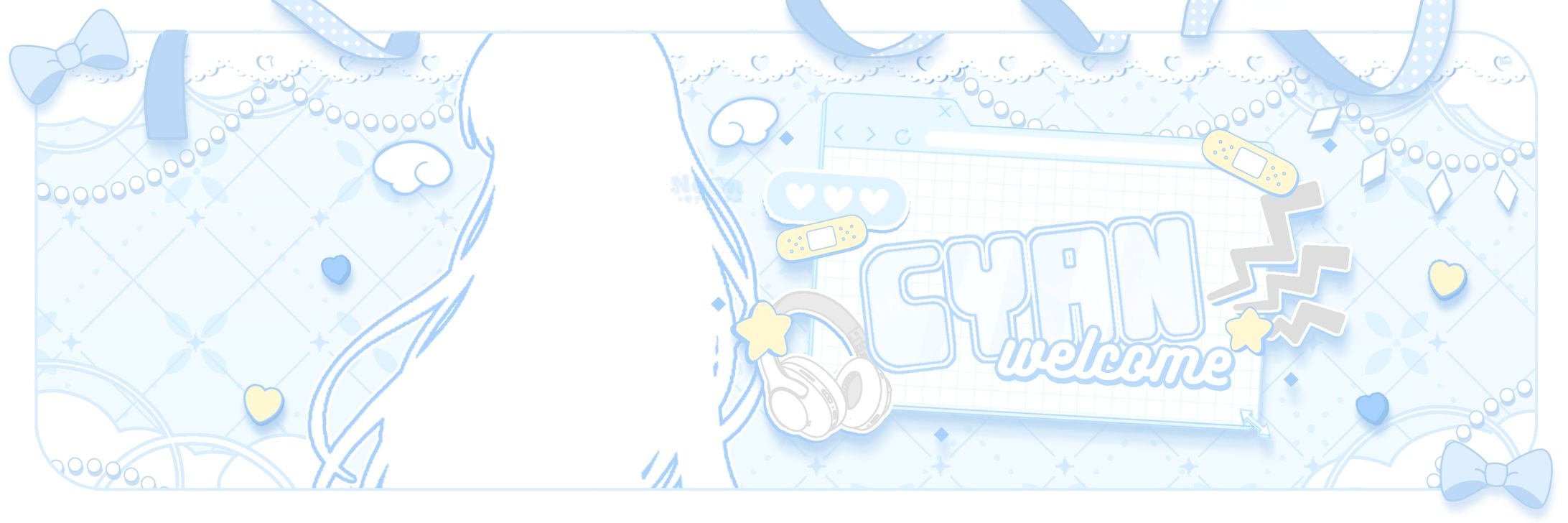 "Cyan" — banner soft blue-1