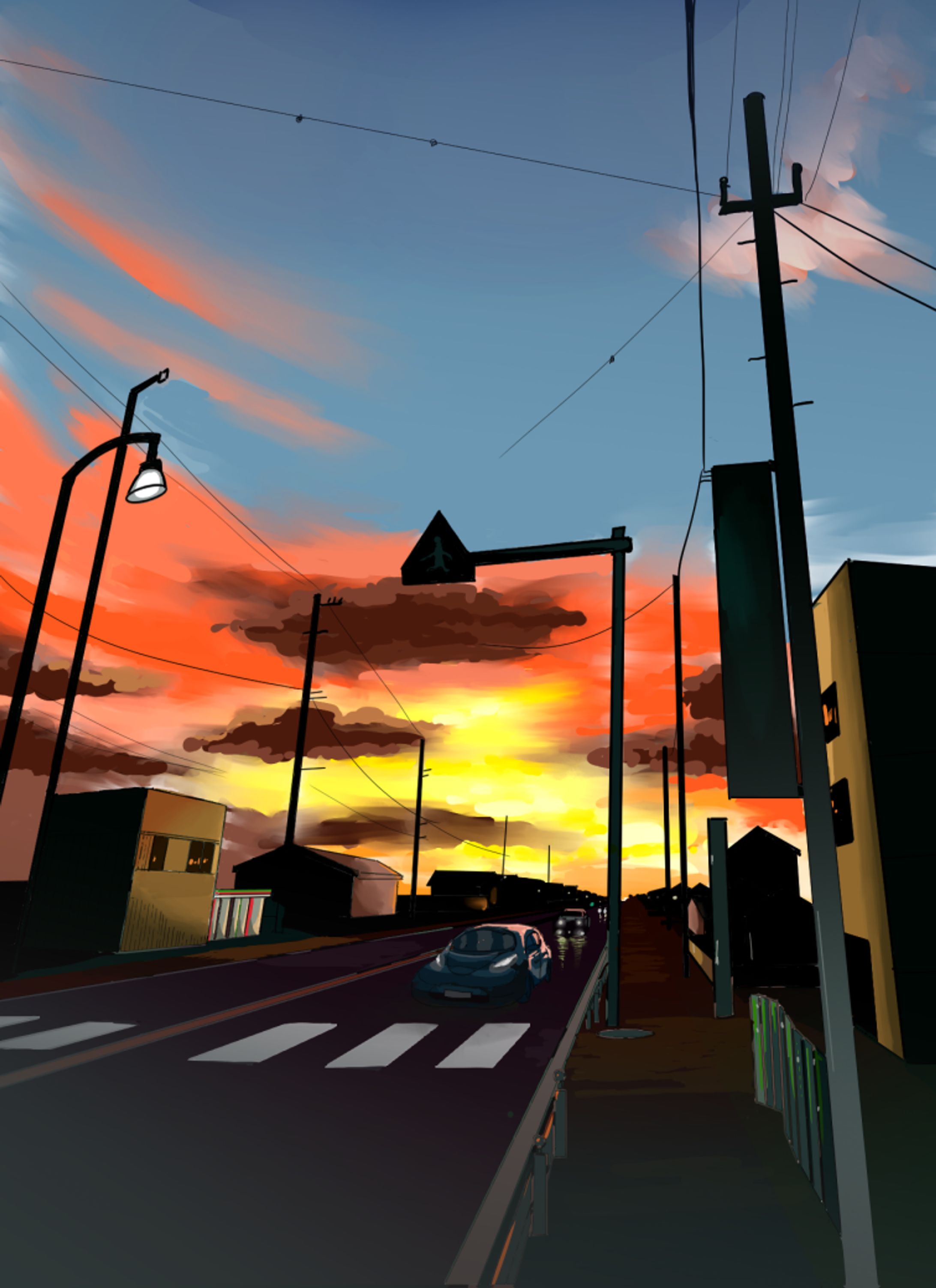 夕日-1