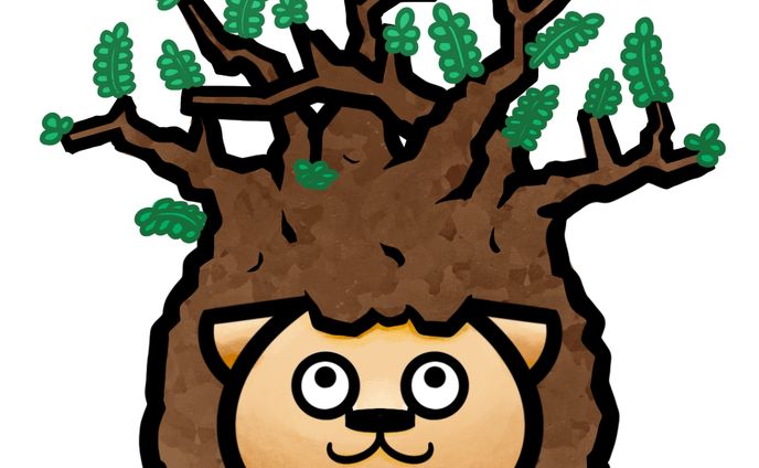 塊根植物×ライオン（SNSアイコン）