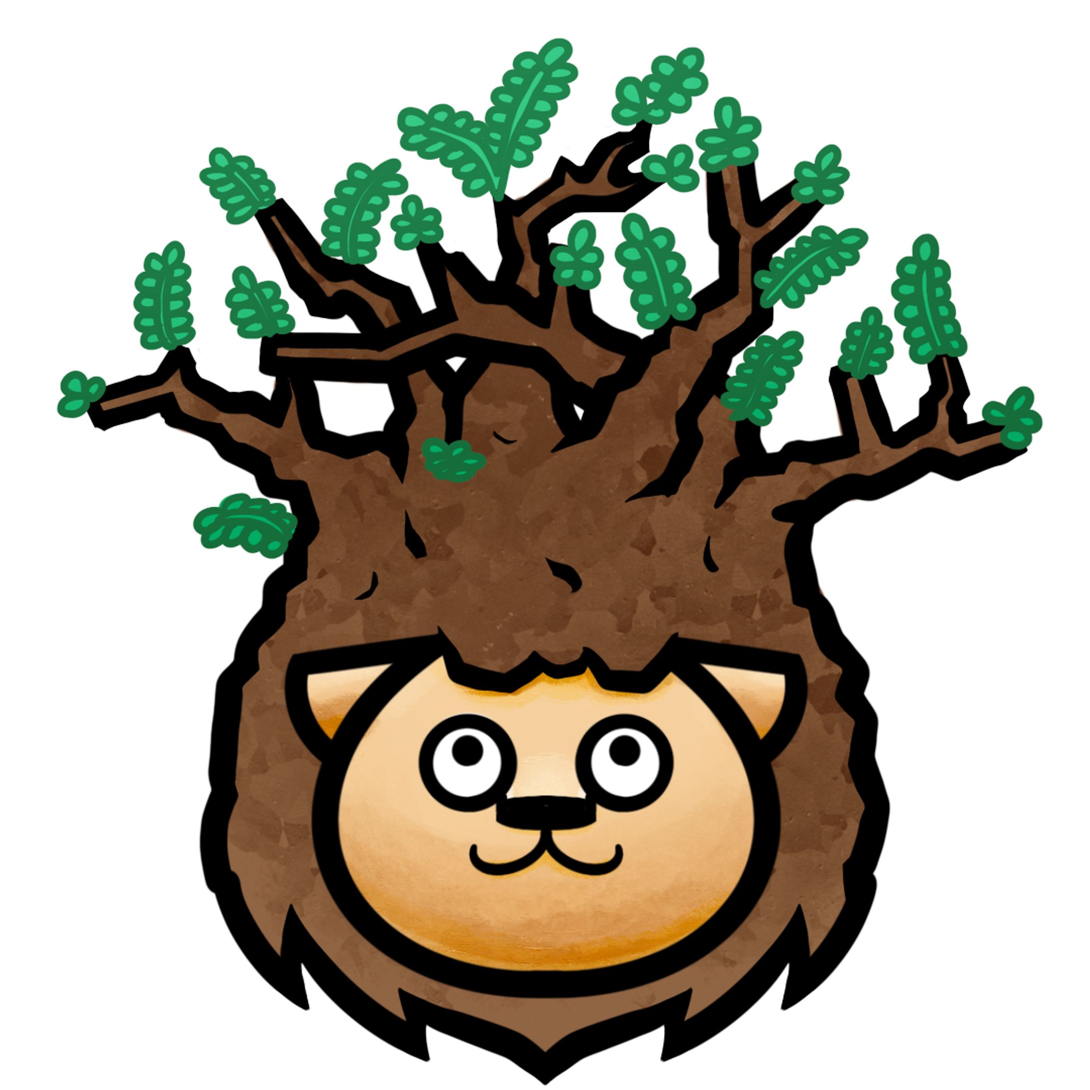 塊根植物×ライオン（SNSアイコン）-1