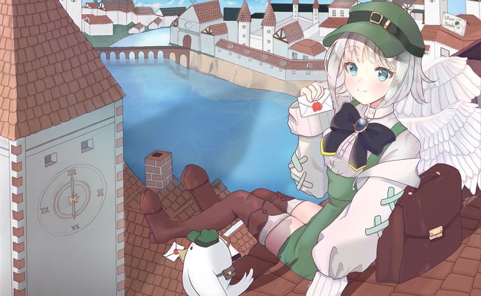 天使の郵便屋さん